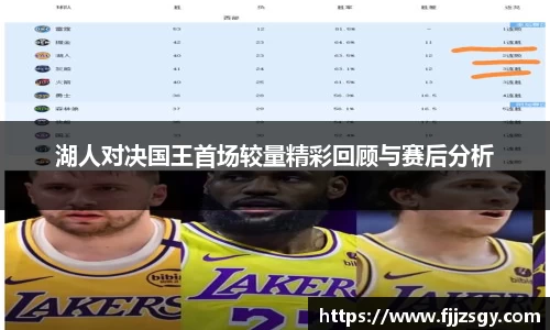湖人对决国王首场较量精彩回顾与赛后分析